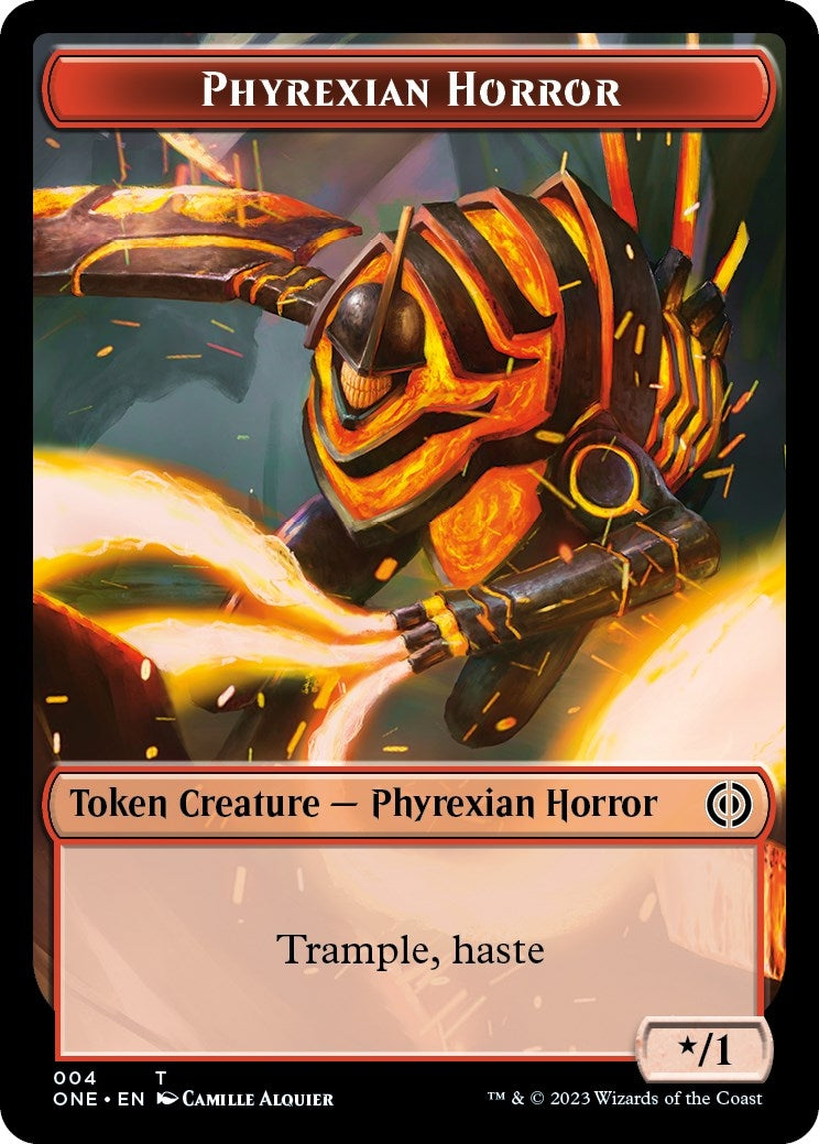 Phyrexian Horror Token (004) (0) [ONE] - MTG Single