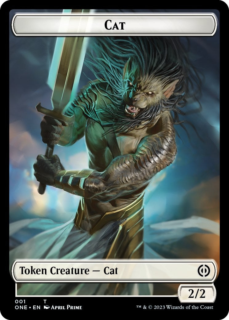 Cat Token (0) [ONE] - MTG Single