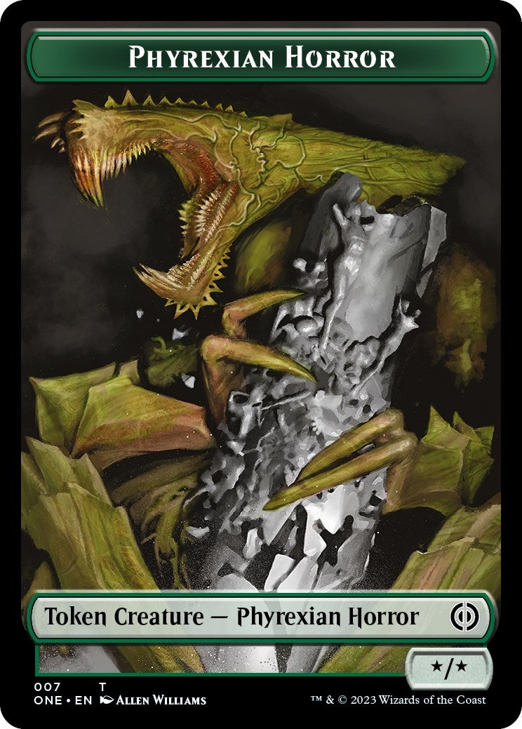 Phyrexian Horror Token (007) (0) [ONE] - MTG Single