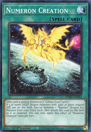 Numeron Creation (52) (PHHY) - YuGiOh Single