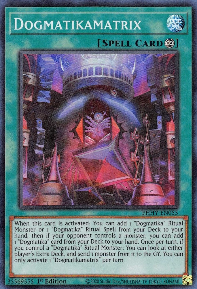 Dogmatikamatrix (55) (PHHY) - YuGiOh Single