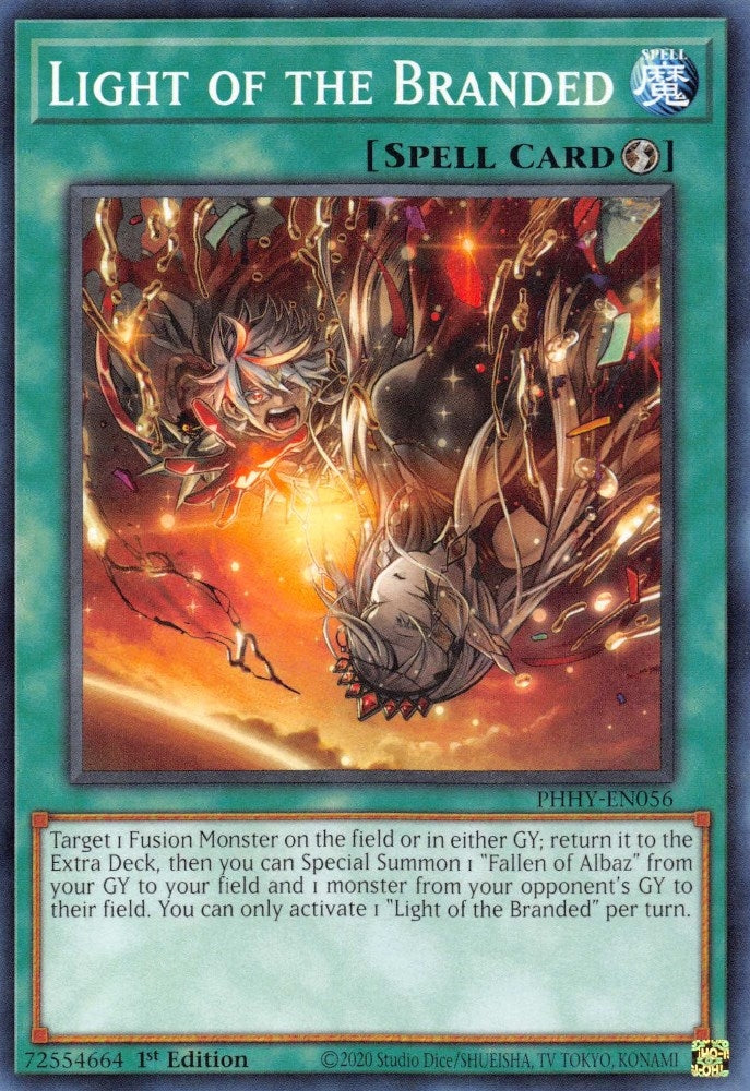 Light of the Branded (56) (PHHY) - YuGiOh Single