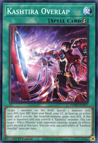 Kashtira Overlap (57) (PHHY) - YuGiOh Single
