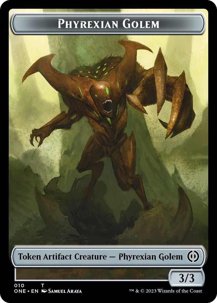 Phyrexian Golem Token (0) [ONE] - MTG Single