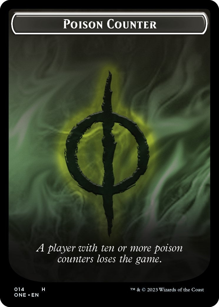Poison Counter Token (0) [ONE] - MTG Single