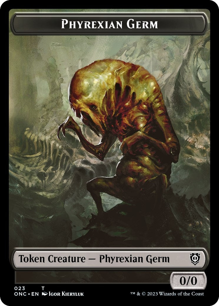 Phyrexian Germ Token (0) [ONC] - MTG Single