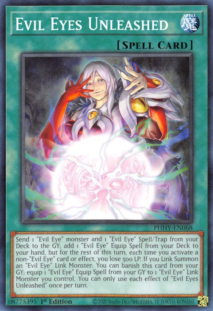 Evil Eyes Unleashed (68) (PHHY) - YuGiOh Single