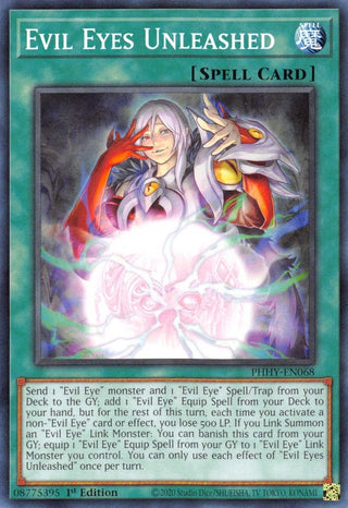 Evil Eyes Unleashed (68) (PHHY) - YuGiOh Single