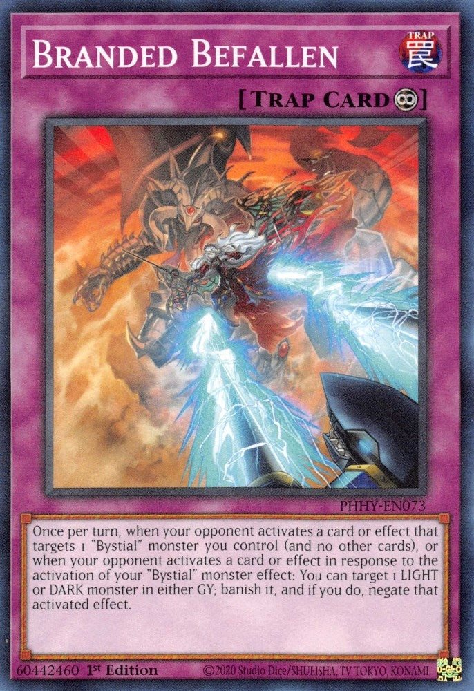 Branded Befallen (73) (PHHY) - YuGiOh Single