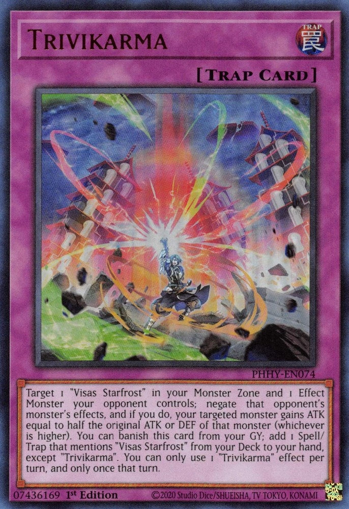 Trivikarma (74) (PHHY) - YuGiOh Single