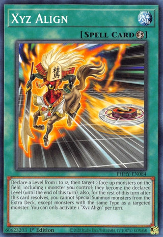 Xyz Align (84) (PHHY) - YuGiOh Single