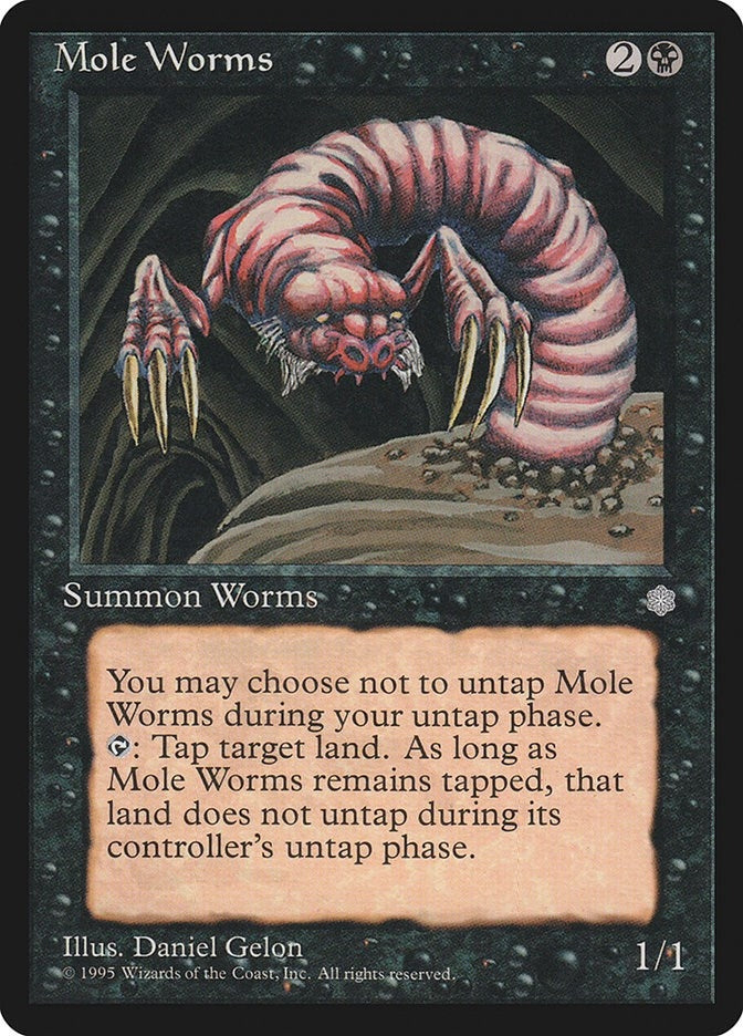 Mole Worms [ICE] - MTG Single