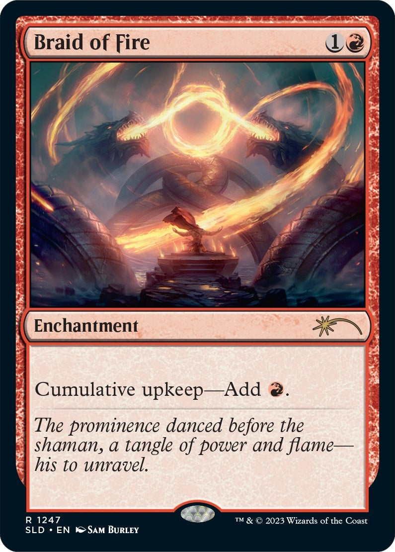 Braid of Fire (1247) (1247) [SLD] - MTG Single