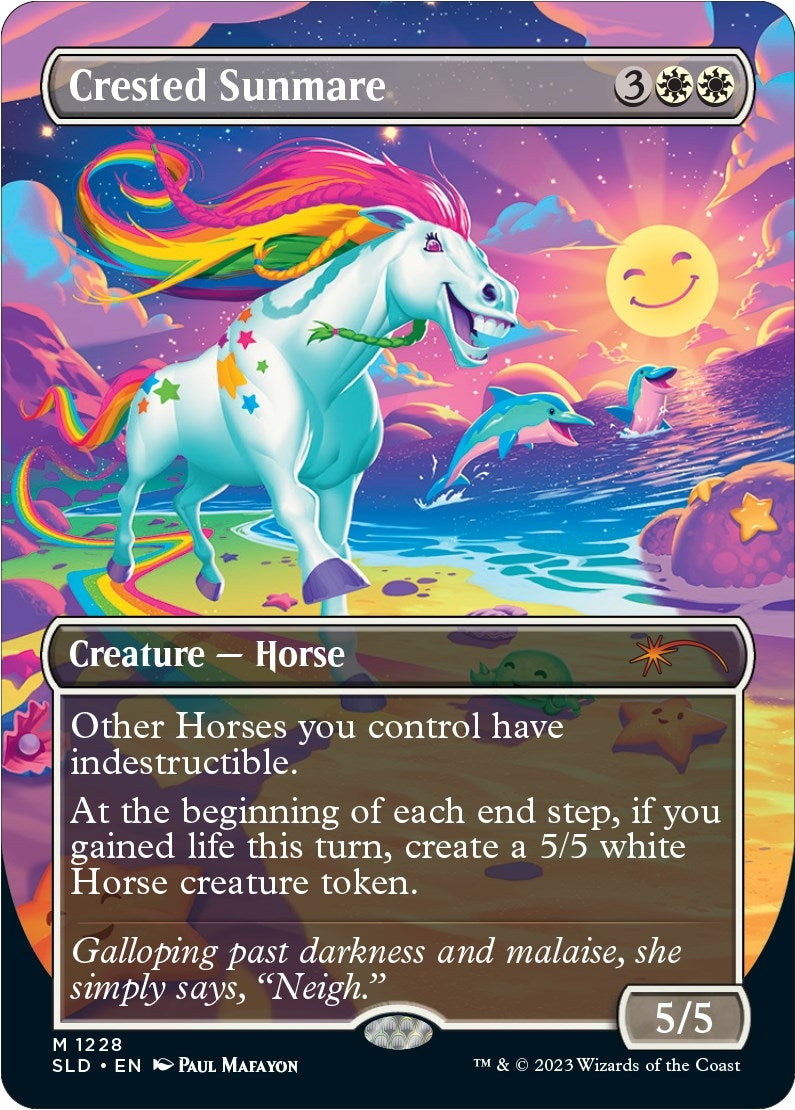 Crested Sunmare (1228) [SLD] - MTG Single