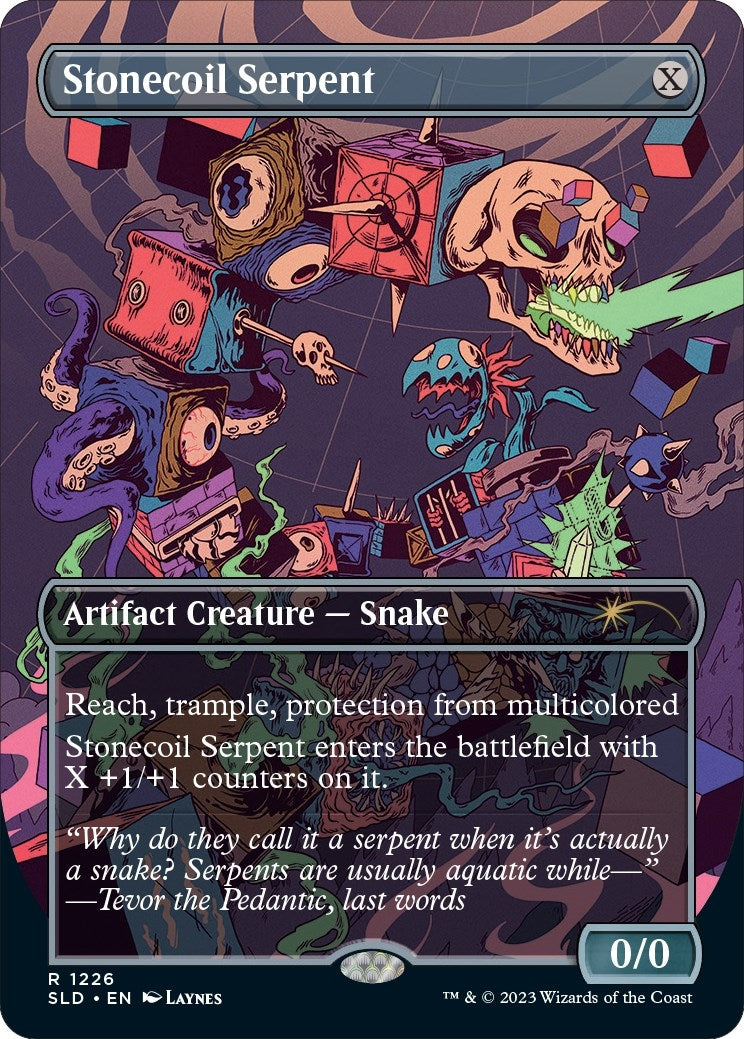 Stonecoil Serpent (1226) [SLD] - MTG Single