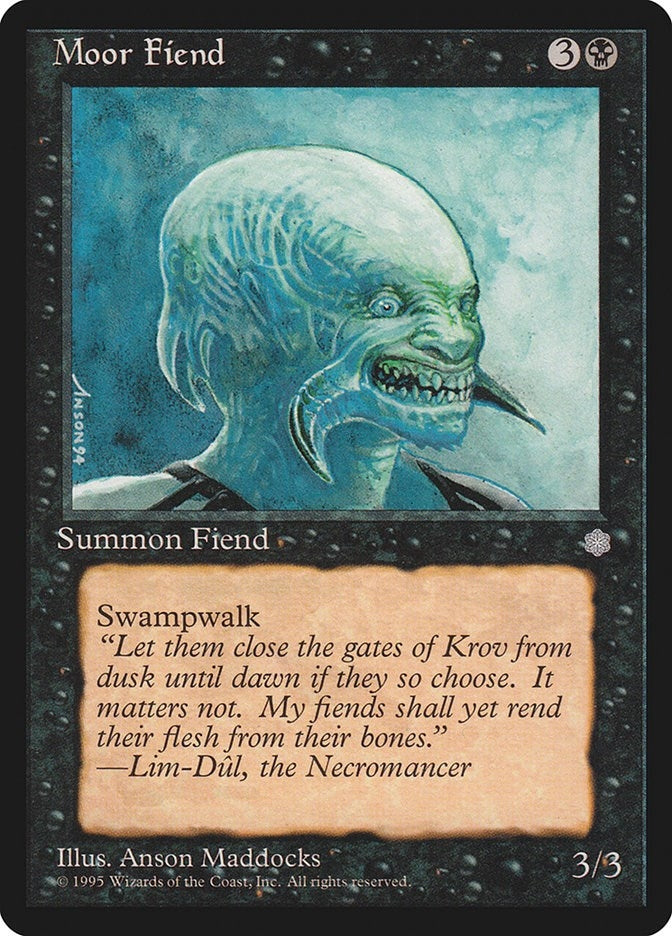 Moor Fiend [ICE] - MTG Single