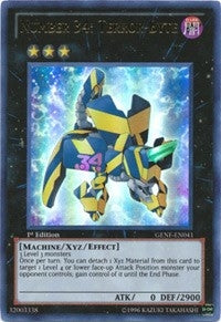 Number 34: Terror-Byte (41) (GENF) - YuGiOh Single