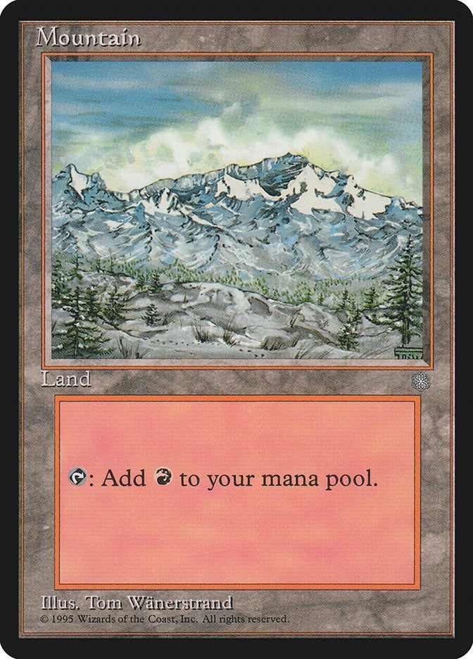 Mountain (340) (340) [ICE] - MTG Single