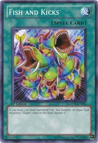 Fish and Kicks (55) (GENF) - YuGiOh Single