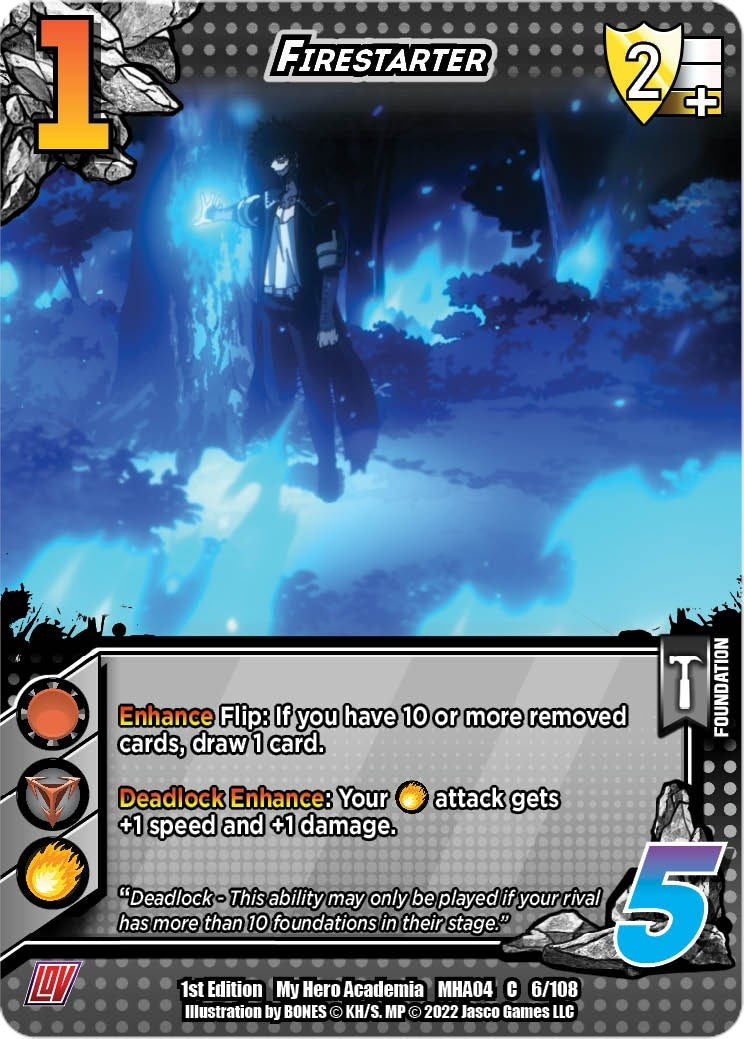 Firestarter (6) [MHA4] - UniVersus Single