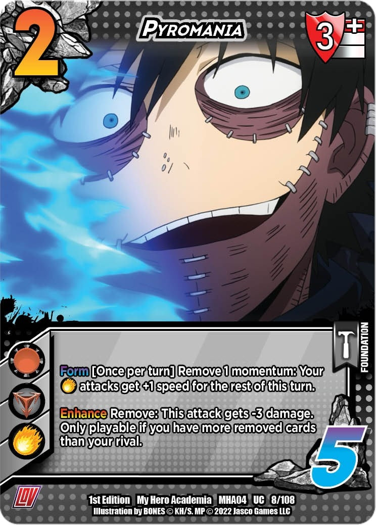 Pyromania (8) [MHA4] - UniVersus Single