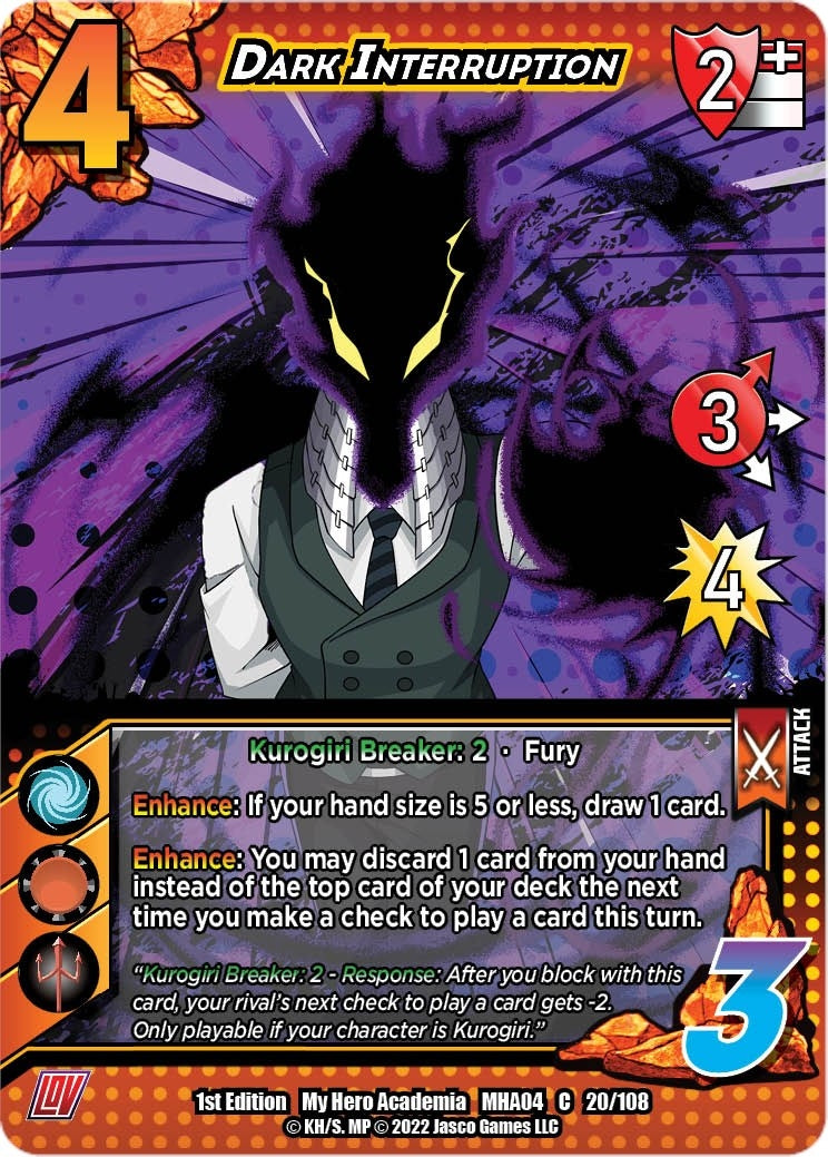 Dark Interruption (20) [MHA4] - UniVersus Single
