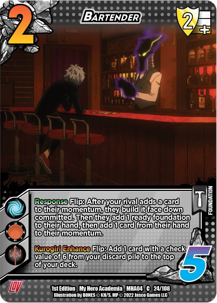 Bartender (24) [MHA4] - UniVersus Single