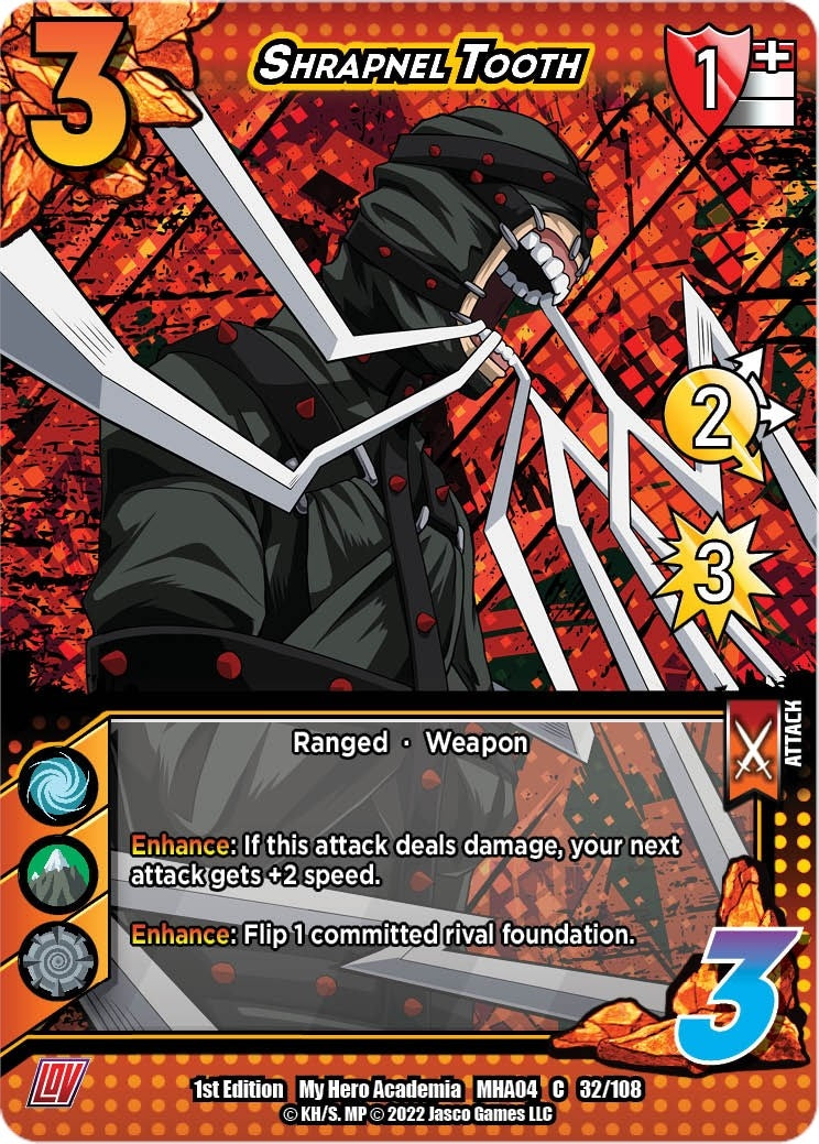 Shrapnel Tooth (32) [MHA4] - UniVersus Single