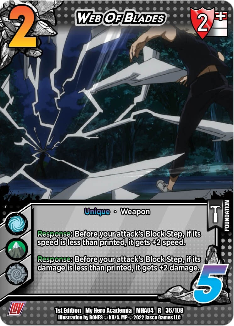 Web Of Blades (36) [MHA4] - UniVersus Single