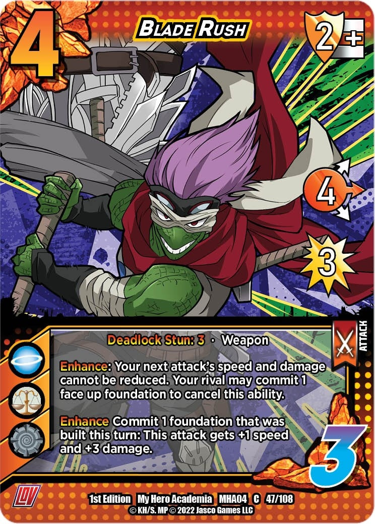 Blade Rush (47) [MHA4] - UniVersus Single