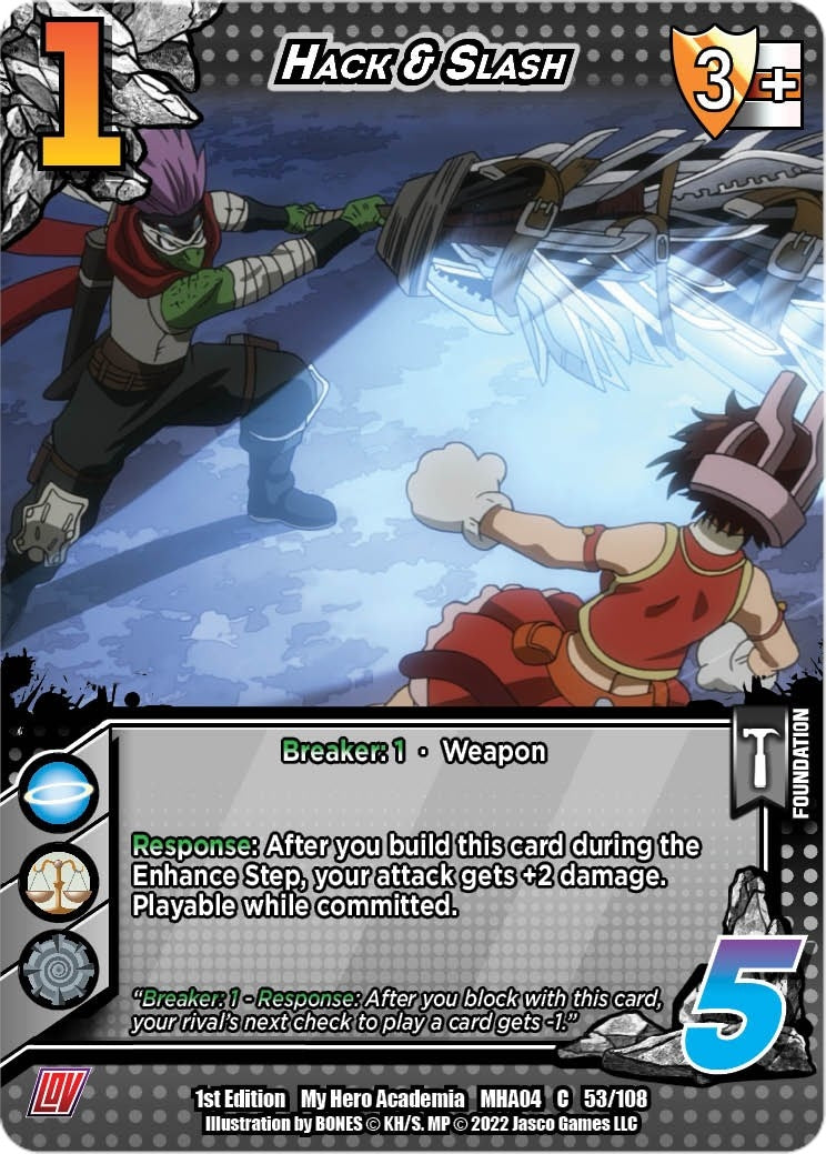 Hack & Slash (53) [MHA4] - UniVersus Single