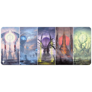 Phyrexia: All Will Be One Phyrexian Basic Land Tableaux 6ft Table Playmat for Magic: The Gathering - Playmats Sealed