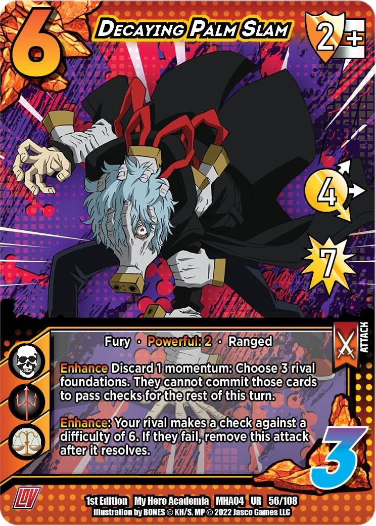 Decaying Palm Slam (56) [MHA4] - UniVersus Single