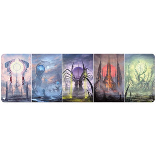 Phyrexia: All Will Be One Phyrexian Basic Land Tableaux 8ft Table Playmat for Magic: The Gathering - Playmats Sealed