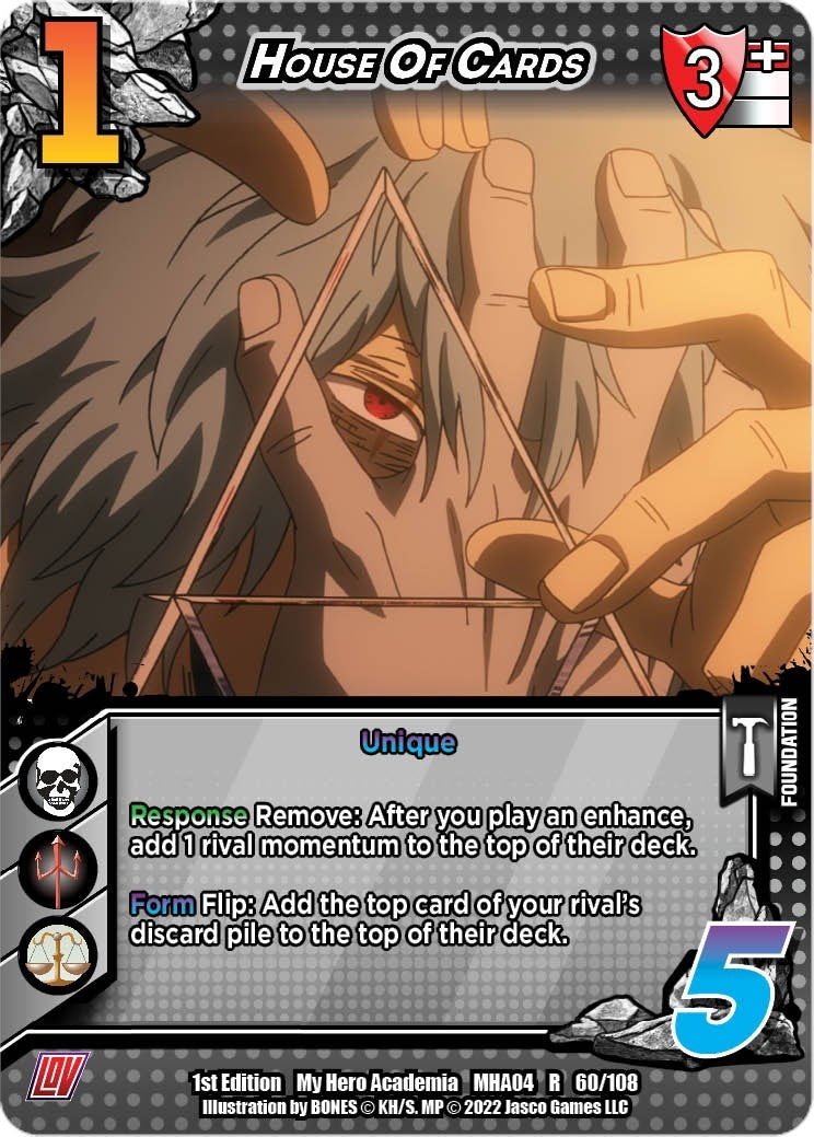 House Of Cards (60) [MHA4] - UniVersus Single