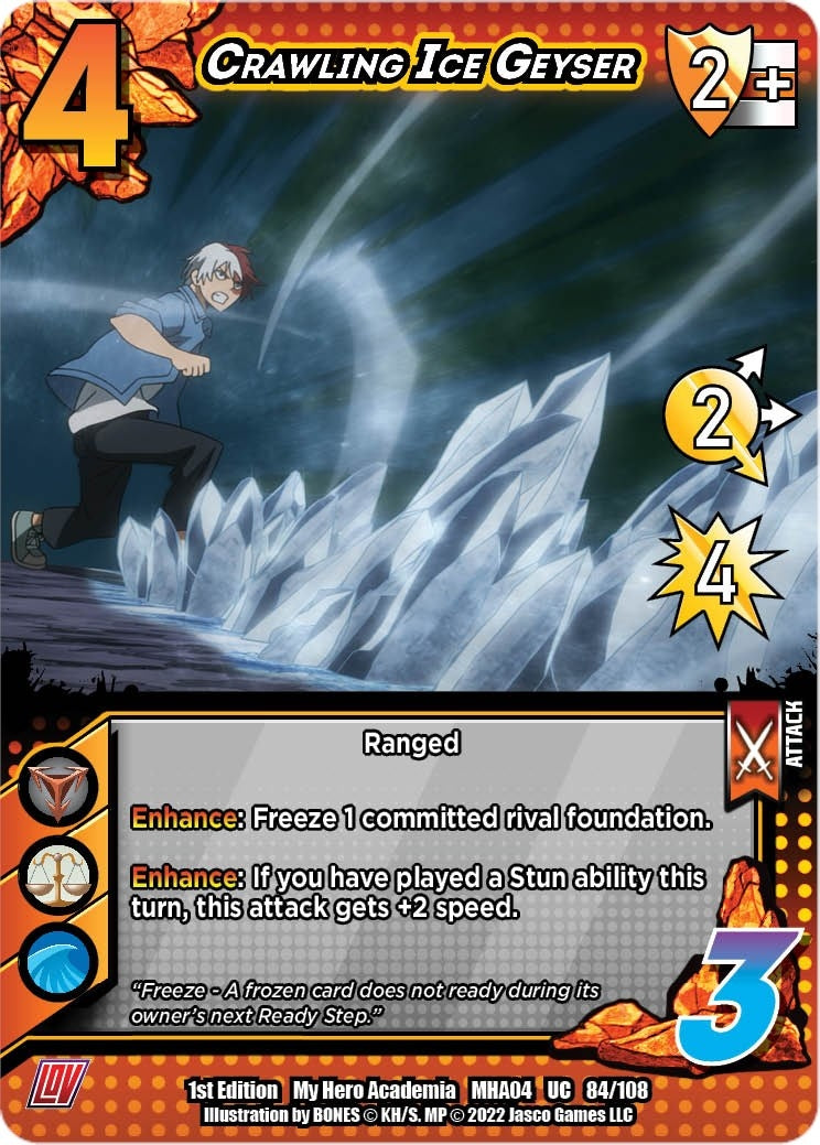 Crawling Ice Geyser (84) [MHA4] - UniVersus Single