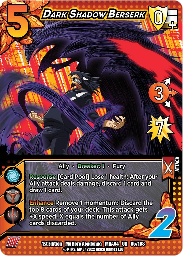Dark Shadow Berserk (85) [MHA4] - UniVersus Single