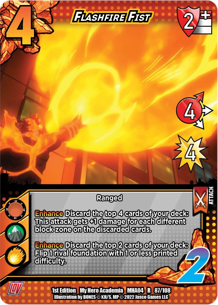 Flashfire Fist (87) [MHA4] - UniVersus Single