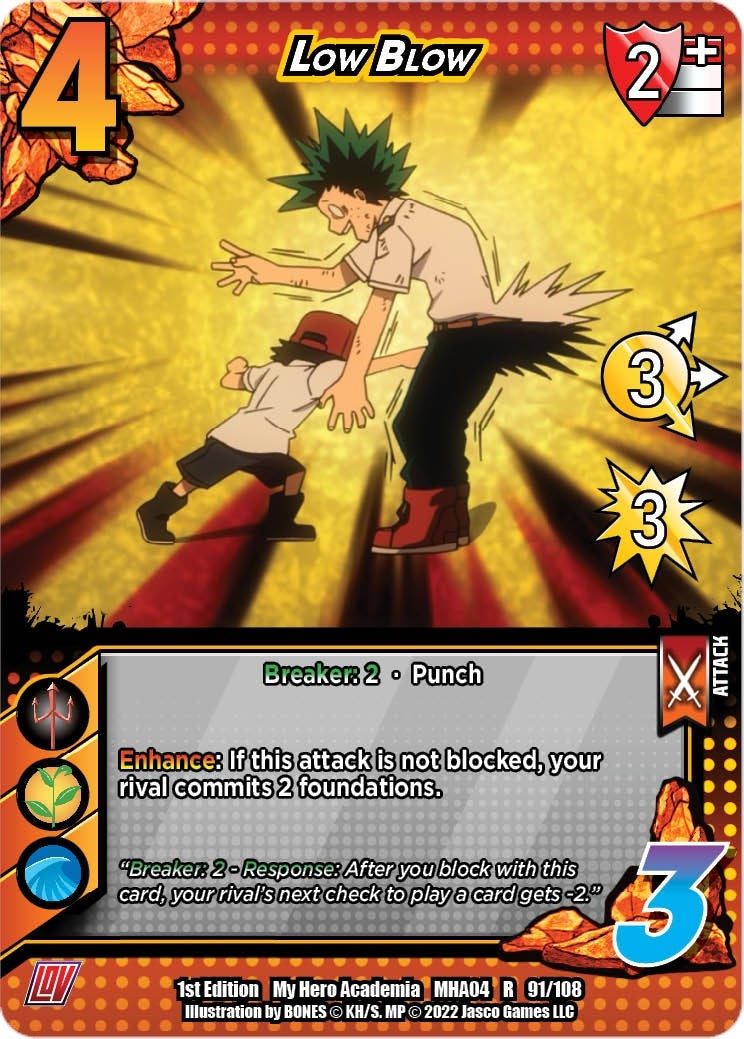Low Blow (91) [MHA4] - UniVersus Single