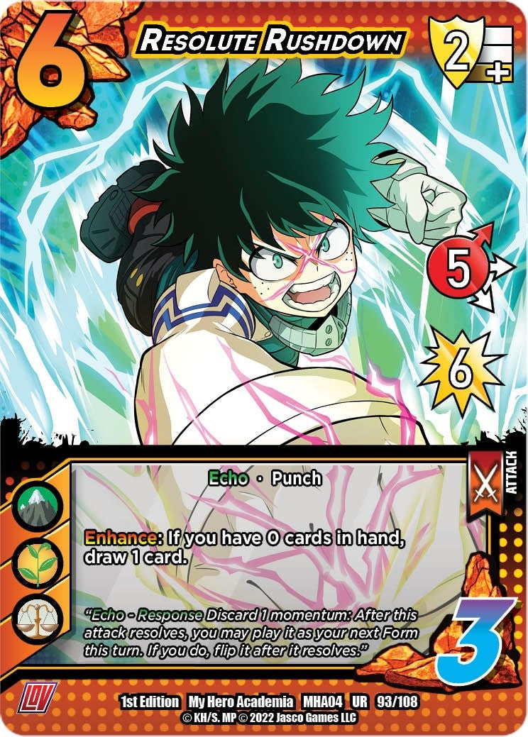 Resolute Rushdown (93) [MHA4] - UniVersus Single