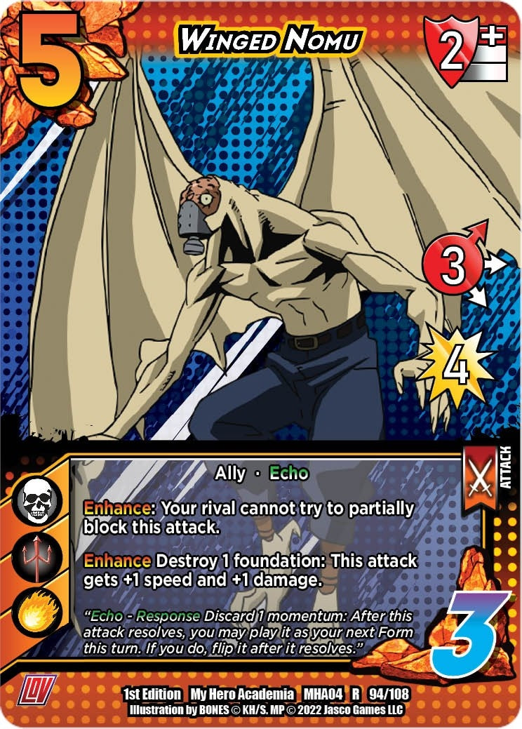 Winged Nomu (94) [MHA4] - UniVersus Single