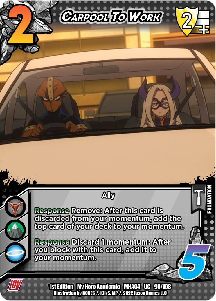 Carpool To Work (95) [MHA4] - UniVersus Single