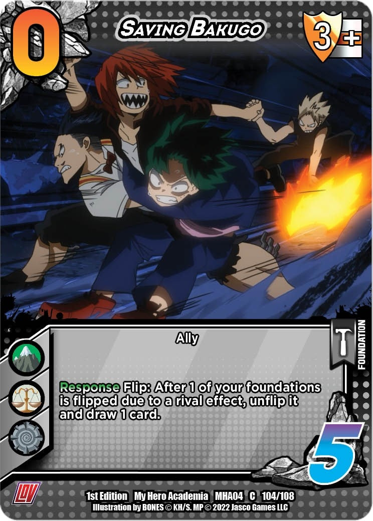 Saving Bakugo (104) [MHA4] - UniVersus Single