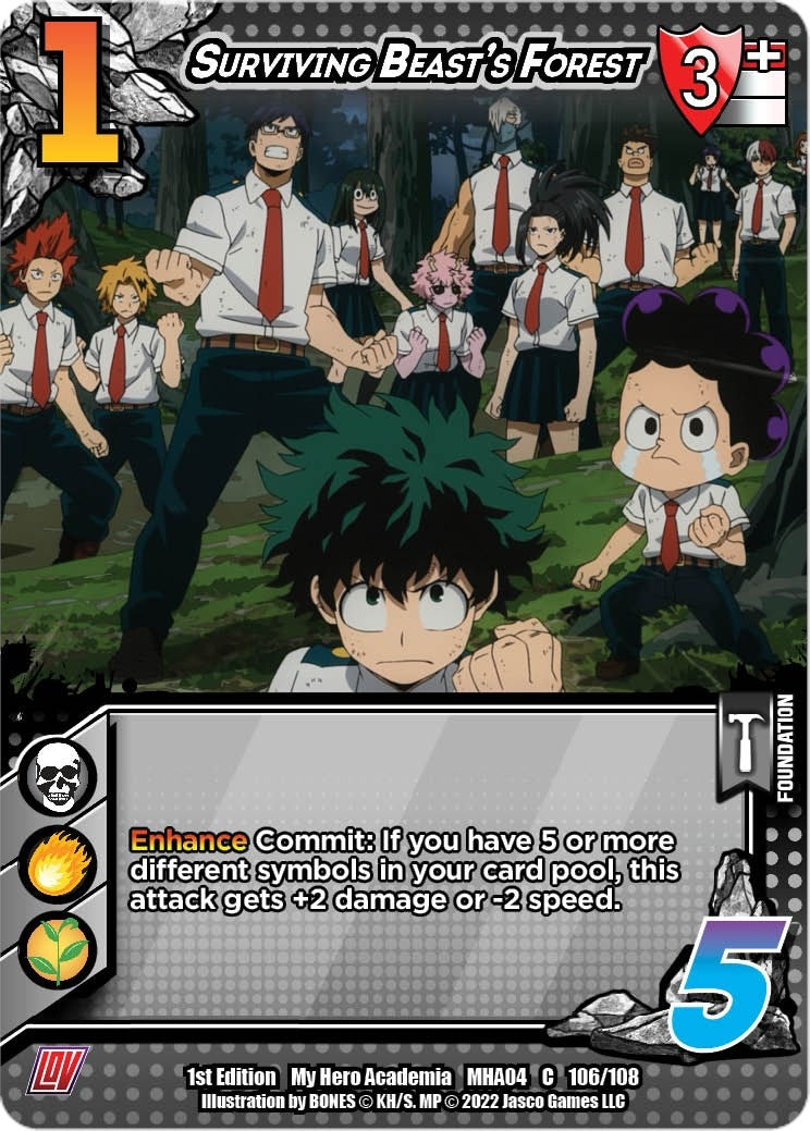 Surviving Beast’s Forest (106) [MHA4] - UniVersus Single