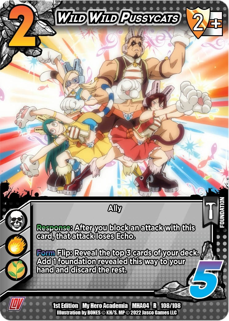 Wild Wild Pussycats (108) [MHA4] - UniVersus Single