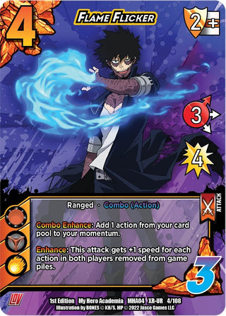 Flame Flicker (XR) (4) [MHA4] - UniVersus Single