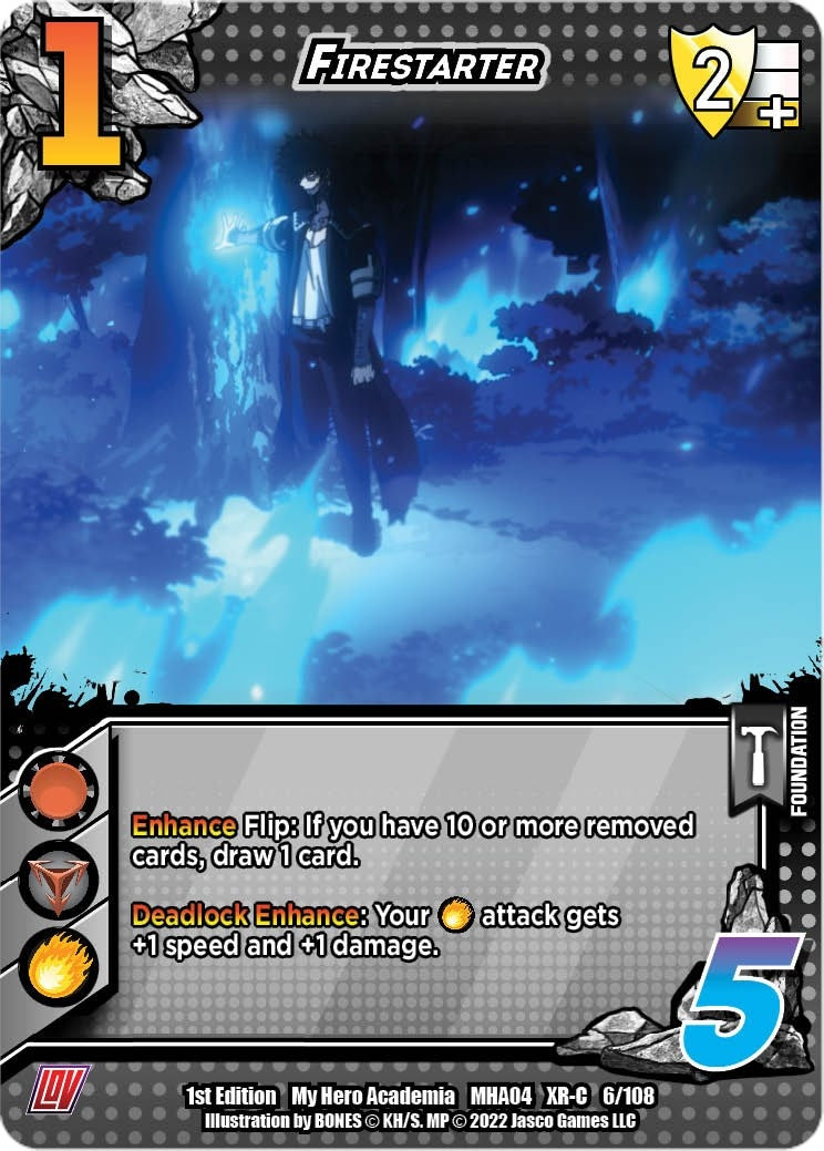 Firestarter (XR) (6) [MHA4] - UniVersus Single