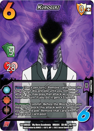Kurogiri (XR) (19) [MHA4] - UniVersus Single
