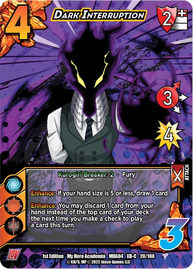 Dark Interruption (XR) (20) [MHA4] - UniVersus Single