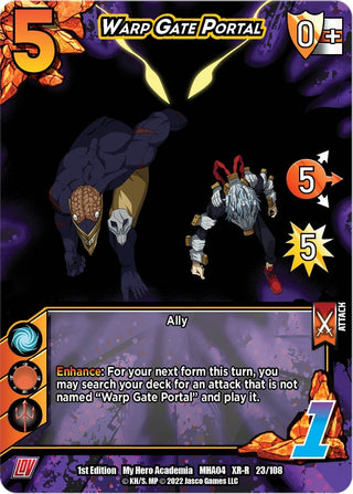 Warp Gate Portal (XR) (23) [MHA4] - UniVersus Single